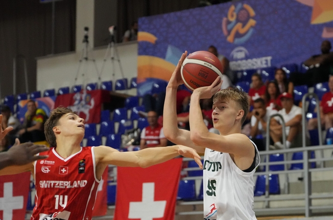 Be problemų: šveicarus sutriuškinusi U16 Lietuvos rinktinė – Europos čempionato ketvirtfinalyje