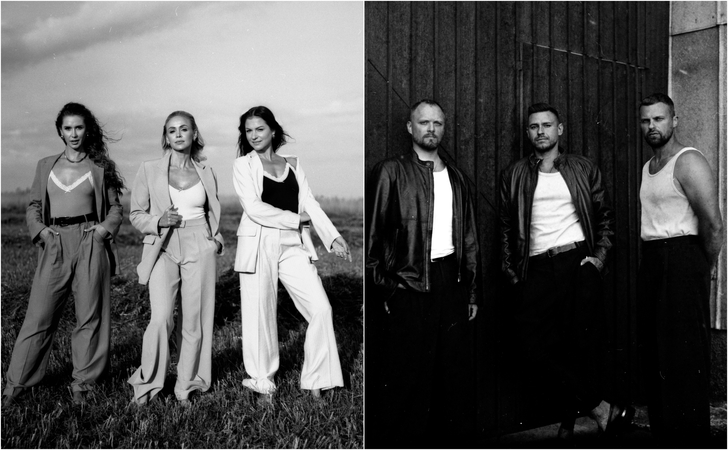 Grupės  „Man-go“ ir „Pikaso“.