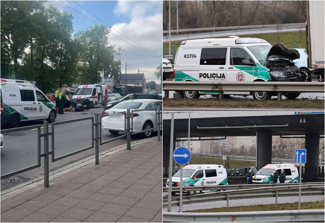 Tęsiasi nelaimės, persekiojančios Kauno policiją: labiausiai jai nesiseka dviejose miesto vietose