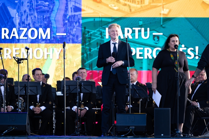 Išskirtinis koncertas „Kartu iki pergalės“