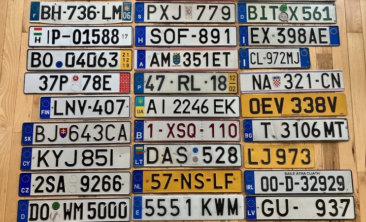  Pomėgis: valstybinio registracijos numerio ženklai – šios srities kolekcininkų siekiamybė.