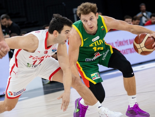 Įsižaidė: R. Jokubaitis per rungtynes su turkais surinko 23 naudingumo balus.