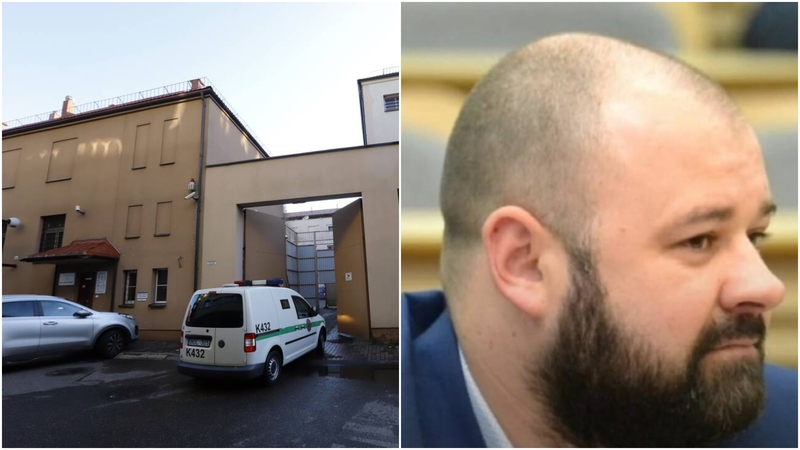 Žiniasklaida: Danas Paluckas atvežtas į Kauno kalėjimą