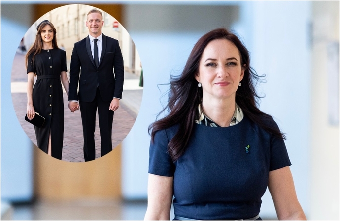 Inga Ruginienė,  Robertas ir Jolanta Duchnevičiai