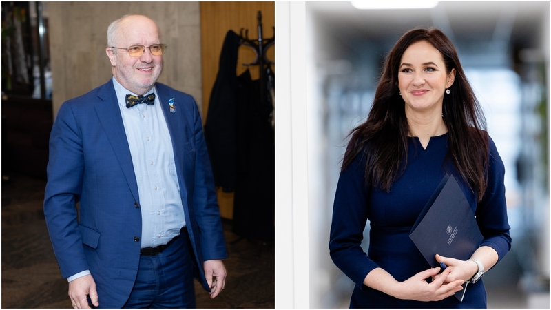 Juozas Olekas ir Inga Ruginienė