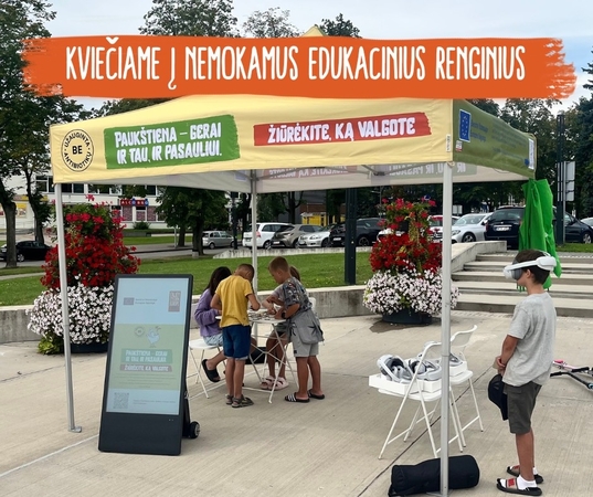 Edukacinis renginys „Žiūrėkite, ką valgote“ Panemunėje