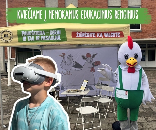 Edukacinis renginys „Žiūrėkite, ką valgote“ – prie „Akropolio“