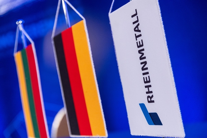 Į „Rheinmetall“ projektą – milijoninės investicijos