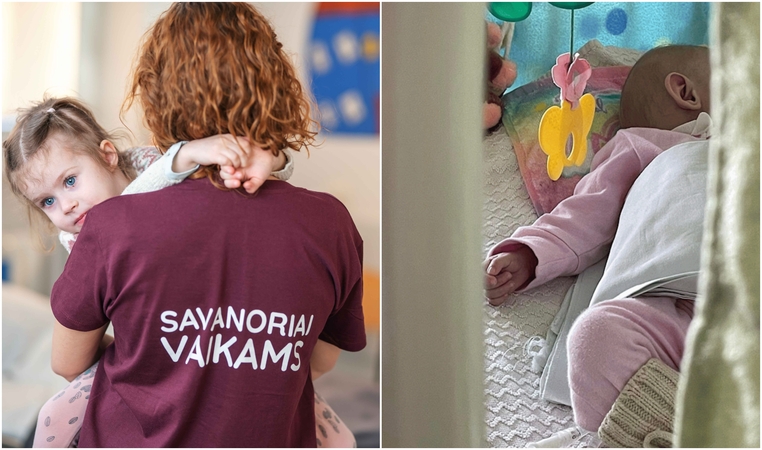 Kilnu: iniciatyvos „Niekieno vaikai“ savanoriai rūpinasi, kad vaikai ligoninėse neliktų vieniši.