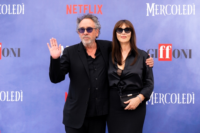 Timas Burtonas ir Monica Bellucci pranešė apie skyrybas
