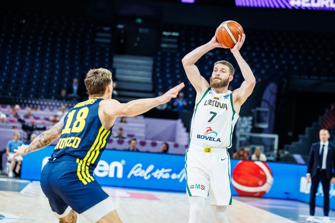 „Eurobasket“ 2025: Lietuva–Švedija