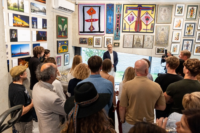 Meno erdvės „TaDas art gallery“ atidarymo vakaras