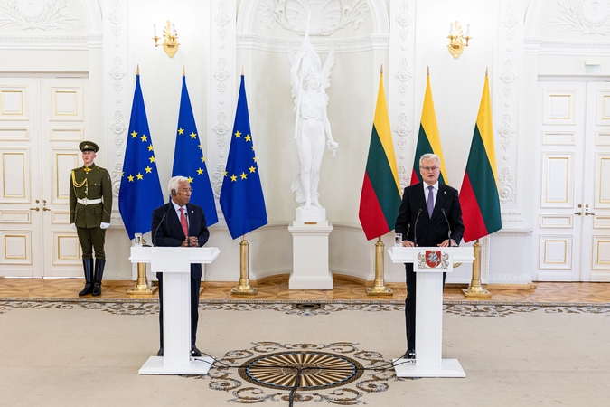 Antonio Costa ir Gitanas Nausėda