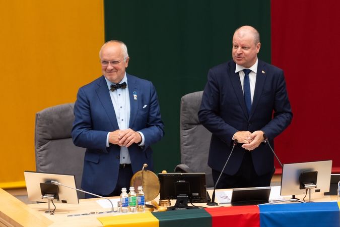 Seimo rudens sesijos pradžia