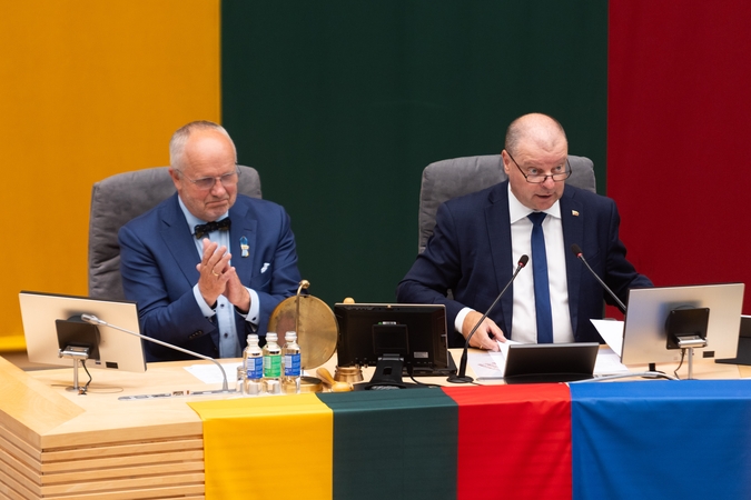Juozas Olekas (kairėje) ir Saulius Skvernelis
