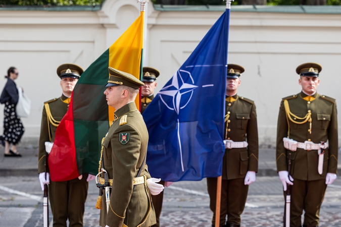  Gen. Alexus G. Grynkewich pasitikimo ceremonija