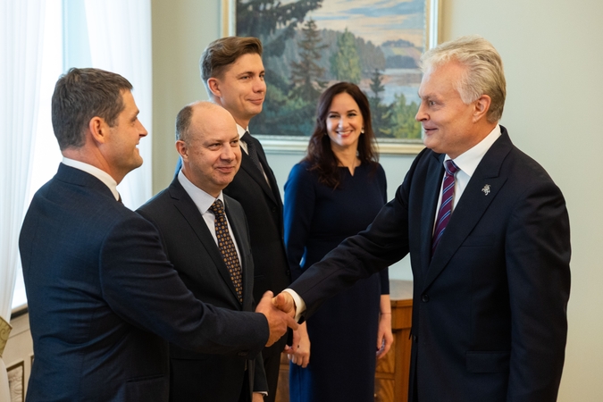 Prezidentas susitiko su Ruginiene ir valdančiosios koalicijos partijų vadovais