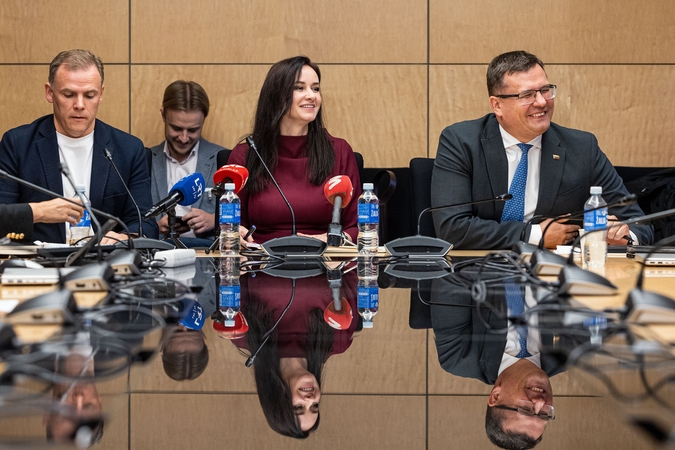 TS-LKD frakcija susitiko su paskirtąja premjere