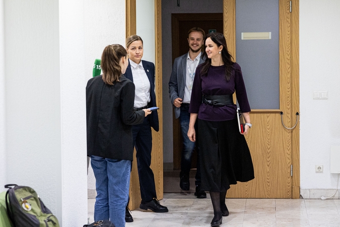 Demokratų frakcija „Vardan Lietuvos“ susitiko su Inga Ruginiene