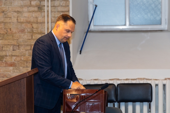 Terorizmu kaltinamo Ukrainos piliečio Daniilo Bardadimo bylos posėdis