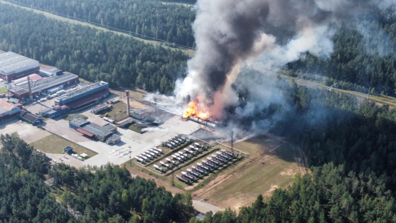 Dujų pilstymo stotyje Vilniuje nugriaudėjo sprogimas