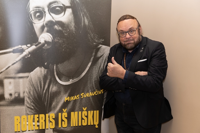 Miko Suraučiaus dokumentinio filmo „Rokeris iš miškų“ premjera Romuvos kino teatre