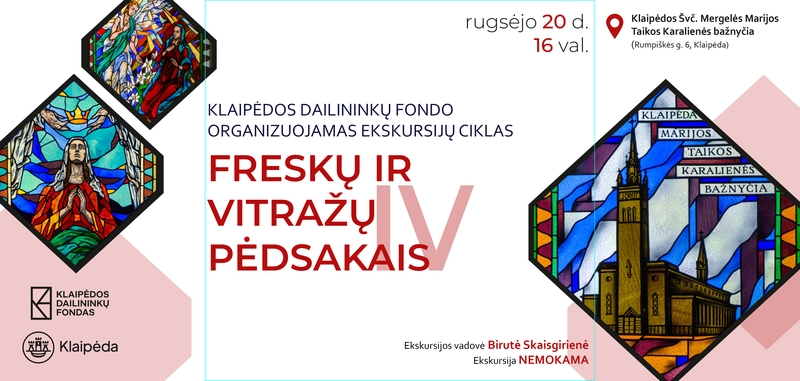Klaipėdos freskos ir vitražai: kviečia ketvirtoji ekskursija