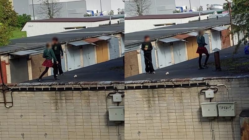 Dėl vaizdo ant stogo – kivirčas