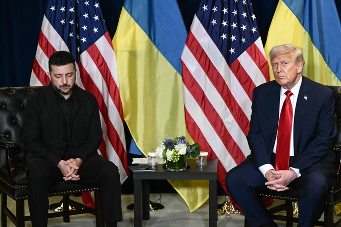 Zelenskis pokalbį su Trumpu pavadino labai geru ir konstruktyviu
