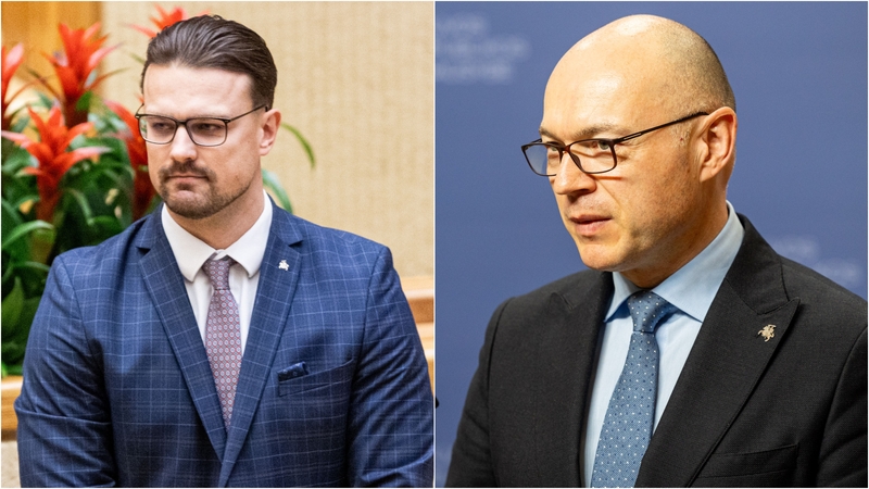 Tomas Martinaitis (kairėje) ir Eugenijus Sabutis