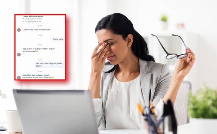 Realybė: virtualioje erdvėje moterų gali tykoti įvairiausi netikėtumai ir net grėsmės.
