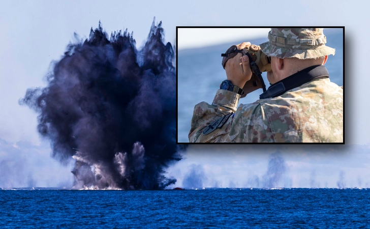 Pratybos: Lietuvoje vyko NATO atgrasymo operacija „Neptune Strike 25-3“ – Baltijos jūroje taikinius iš oro naikino sąjungininkų naikintuvai, antskrydžius koordinavo Lietuvos ir Italijos kariai.