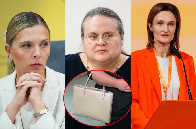 Iš kairės: Agnė Bilotaitė, Agnė Širinskienė, Viktorija Čmilytė-Nielsen