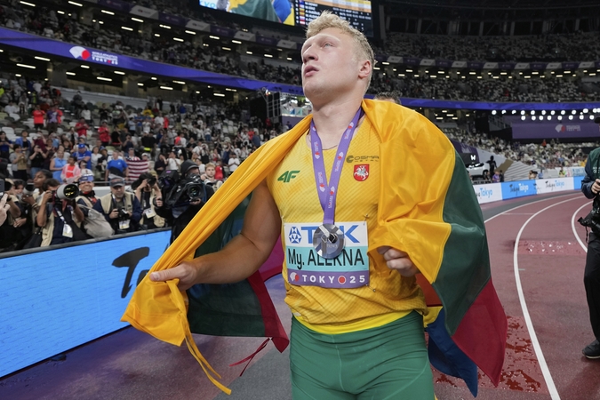 Santūrus: Mykolui Aleknai pasaulio čempionate ir vėl nepavyko įveikti auksinio barjero.