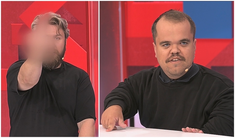 Patyčių skandalą sukėlęs ir neįgaliuosius įžeidęs komikas Dominykas Klajumas: kam tas atsiprašymas?