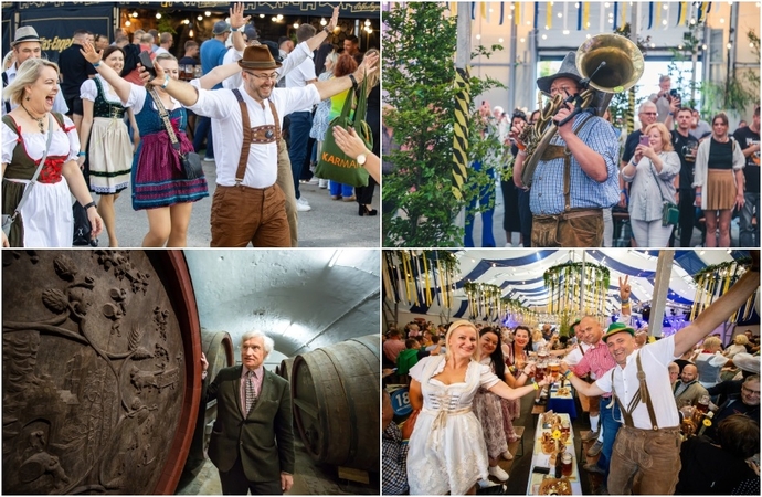Kauno „Oktoberfeste“ – ne tik bavariškos melodijos, bet ir lietuviški šlageriai