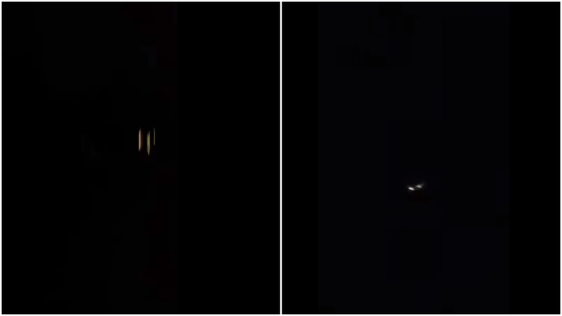 Nufilmuota, kaip Lietuvoje krito meteoras arba kosmoso šiukšlė