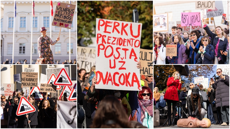 Kultūros bendruomenė proteste negaili kritikos: į ministeriją įsodinta visiška nekompetencija