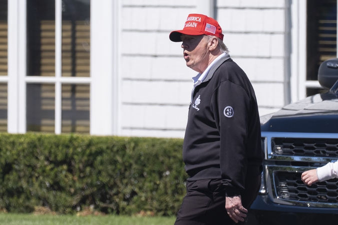 Po gandų apie Trumpo mirtį paskelbtas paties prezidento atsakas
