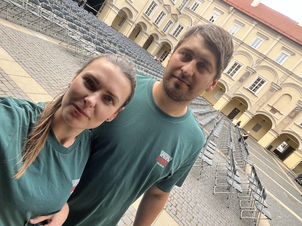 Tandemas: „Mudu su Barintu susipažinome per maistą ir iškart vienas kitą supratome: abu norėjome šeimos ir namų gamtoje“, – dalijasi A. Čepukaitė.