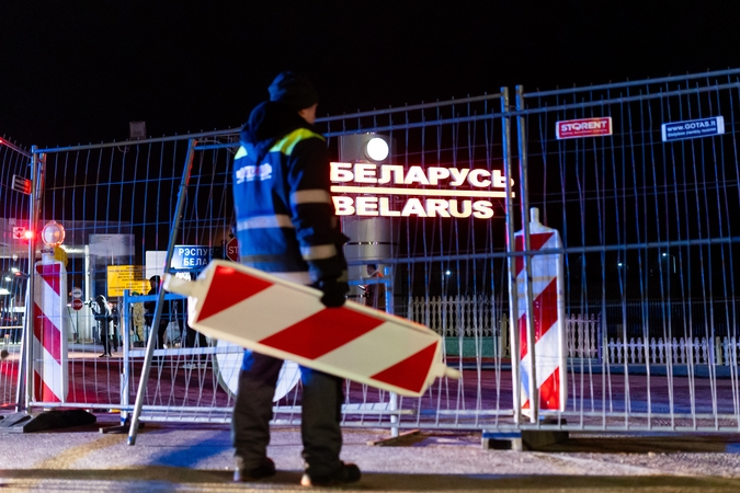 Pasienio punktai su Baltarusija uždaryti neribotam laikui 