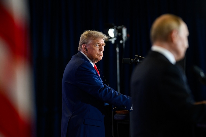 Donaldas Trumpas ir Vladimiras Putinas