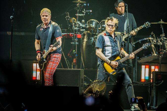 Amerikos roko grupė „The Offspring“ pirmą kartą koncertavo Lietuvoje