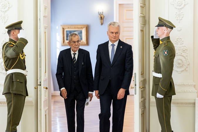 Lietuvoje lankosi Austrijos prezidentas
