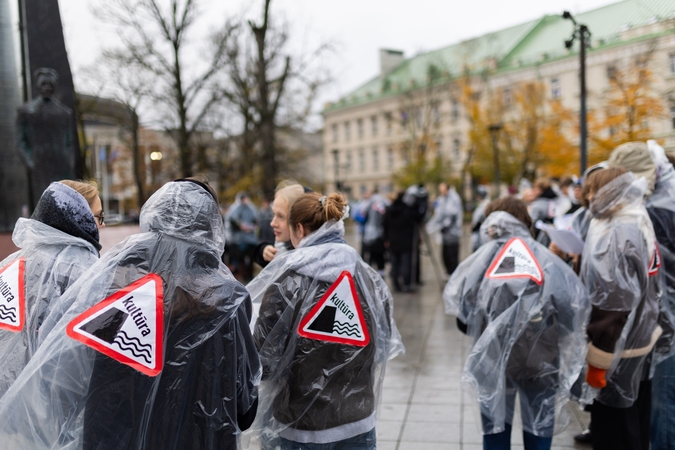 Protestas „Mes esame kultūra“