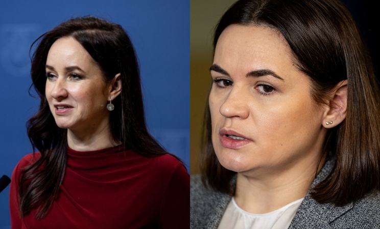 Inga Ruginienė, Sviatlana Cichanouskaja