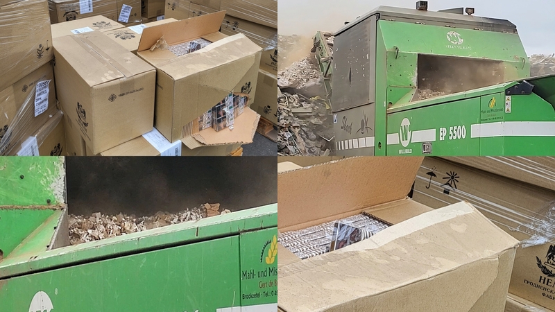 Muitinė sunaikino daugiau kaip 15 mln. kontrabandinių cigarečių