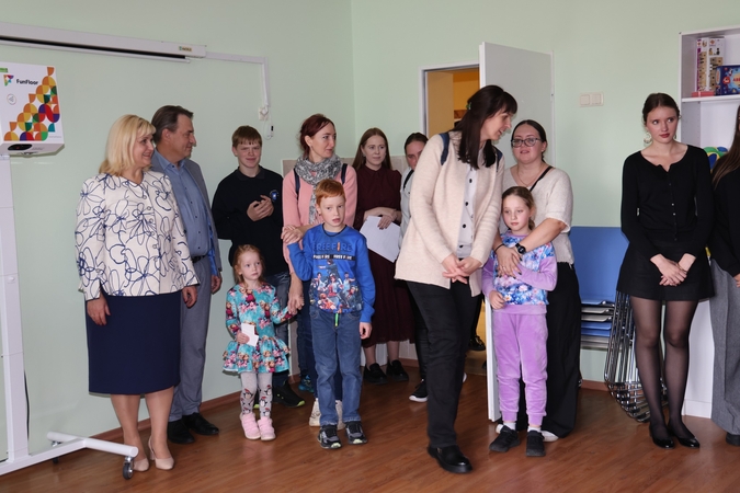 Rūpinimasis: daugiafunkcis kambarys bus ir kaip sensorinis, ir kaip erdvė, kurioje vaikai po pamokų galės leisti laiką, pailsėti, kurti.