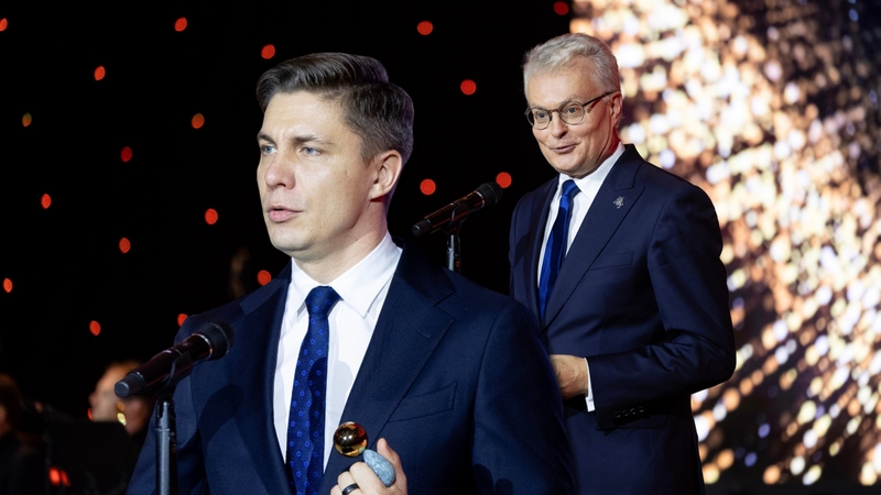 Mindaugas Sinkevičius ir Gitanas Nausėda