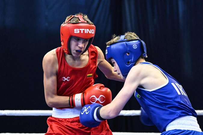 Vakaris Kiseliūnas – Europos jaunučių bokso vicečempionas